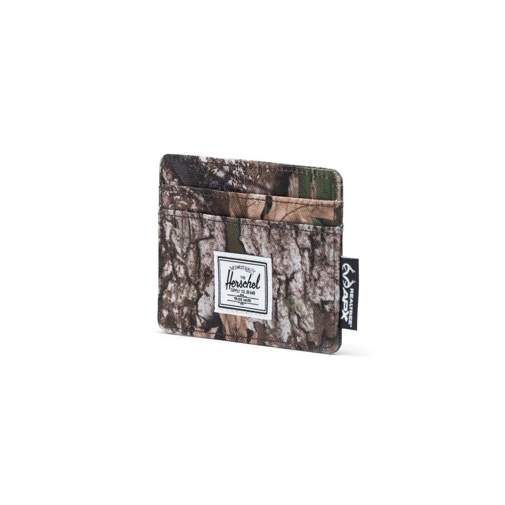 Herschel X Realtree Charlie Cardholder - Realtree APX Camo | Shop backpacks online with Pavement Skate Store with free Aotearoa NZ shipping over $100*!
