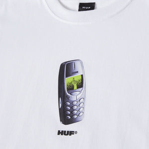 Shop the Huf Missed Call S/S Tee in White with Pavement Skate Store! Free Aotearoa NZ shipping over $100* 