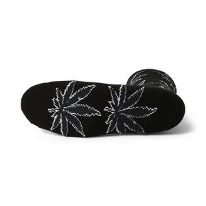 Huf Plantlife Shadow Socks - Black | Shop Huf Worldwide online with Pavement Skate Store with free Aotearoa NZ shipping on orders over $100*