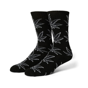 Huf Plantlife Shadow Socks - Black | Shop Huf Worldwide online with Pavement Skate Store with free Aotearoa NZ shipping on orders over $100*