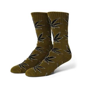 Huf Plantlife Shadow Socks - Moss | Shop Huf Worldwide online with Pavement Skate Store with free Aotearoa NZ shipping on orders over $100*