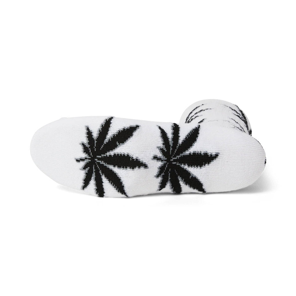 Huf Plantlife Shadow Socks - White | Shop Huf Worldwide online with Pavement Skate Store with free Aotearoa NZ shipping on orders over $100*
