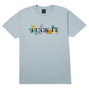 Huf Worldwide Trip Tee - Sky | Free Aotearoa NZ shipping over $100* when you shop online with Pavement Skate Store!