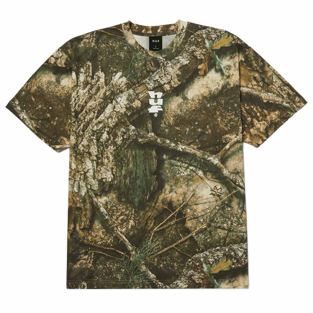 Huf X Realtree Megablast Tee - Realtree | Shop Huf Worldwide online with Pavement Skate Store with free Aotearoa NZ shipping on orders over $100*
