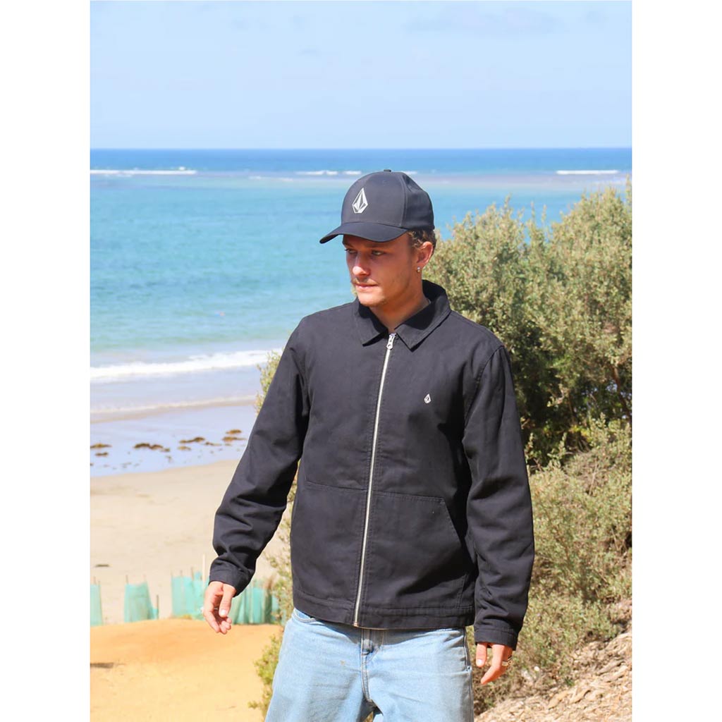 VOLCOM PALM DRIVE JACKET - BLACK
