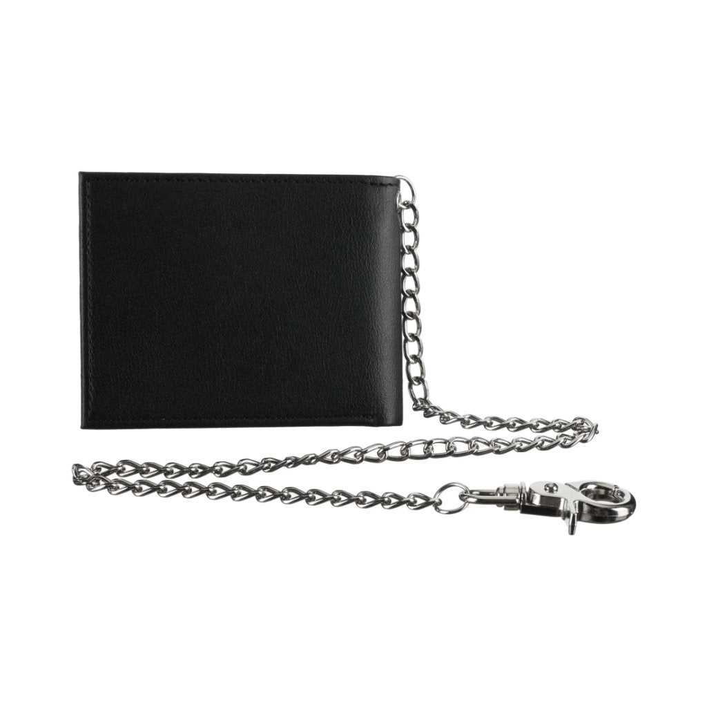 Jacuzzi Unlimited PU Leather Chain Wallet - Black | Free Aotearoa NZ shipping on Jacuzzi Skateboards orders over $100* with Pavement Skate Store!
