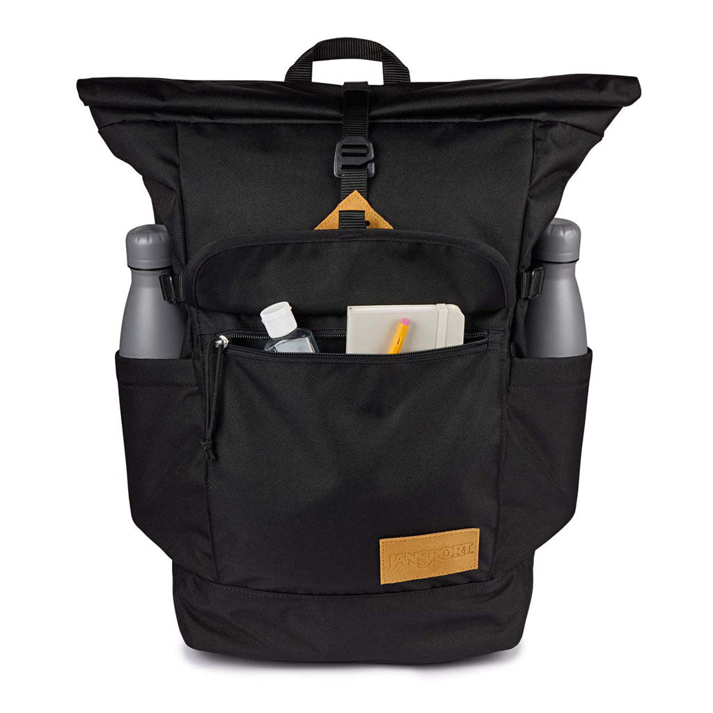 hatchet jansport backpack Jansport Hatchet Rolltop - Black | Pavement