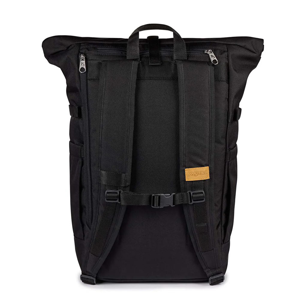 Jansport Hatchet Rolltop - Black | Free Aotearoa NZ shipping over $100* when you shop Jansport online with Pavement Skate Store!