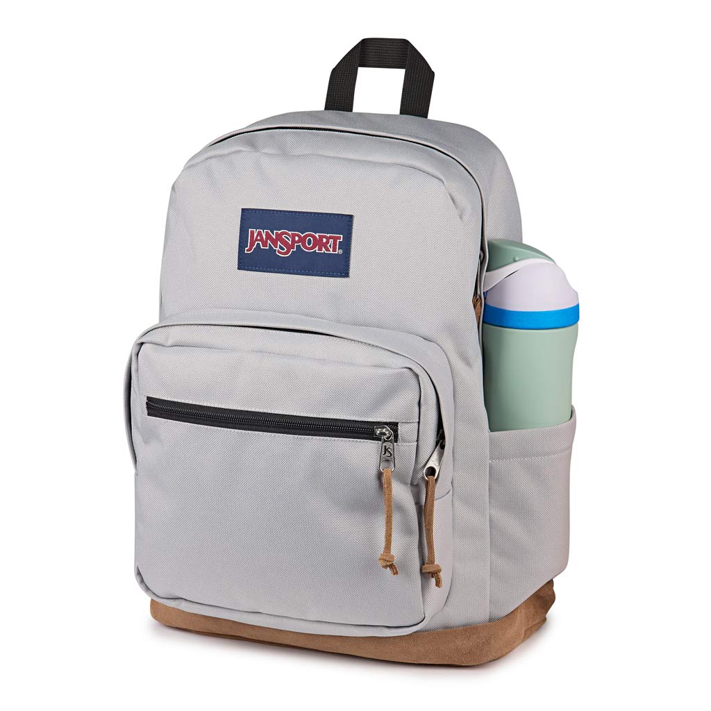 Jansport Right Pack in Grounded Grey | Free Aotearoa NZ shipping over $100* when you shop Jansport backpacks online with Pavement Skate Store.