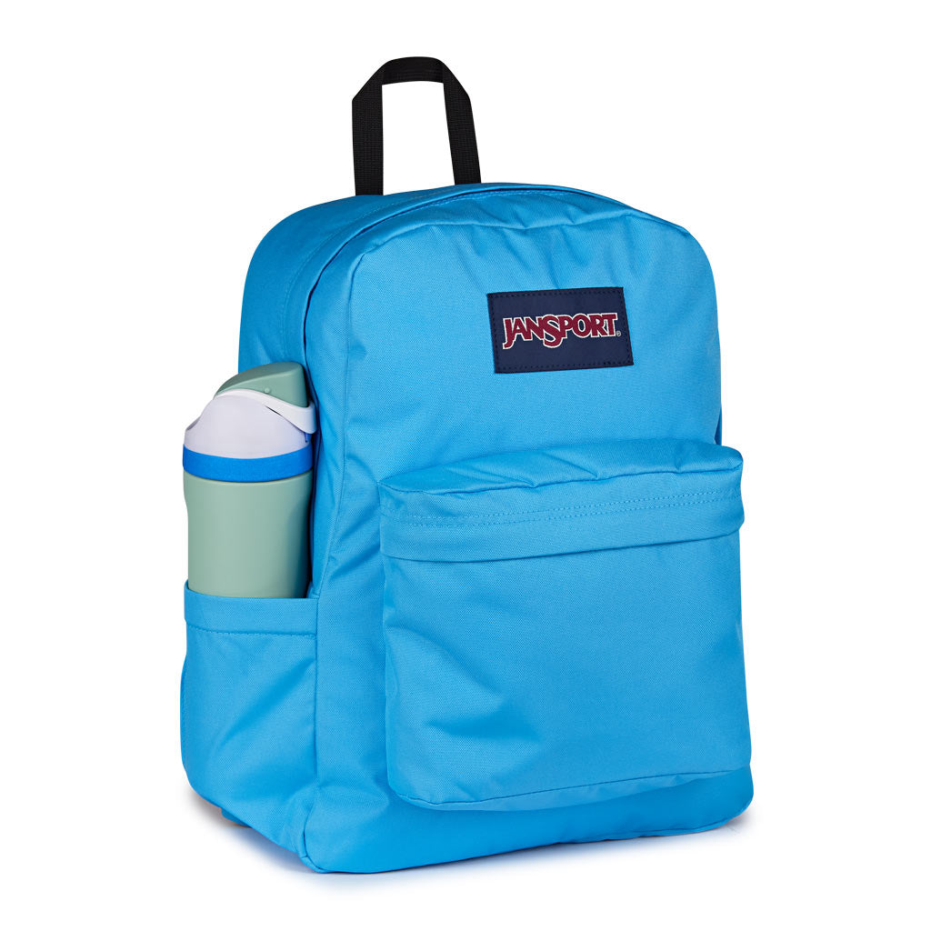 Jansport Superbreak Plus - Electric Azul | Free Aotearoa NZ shipping over $100* when you shop Jansport backpacks online with Pavement Skate Store.