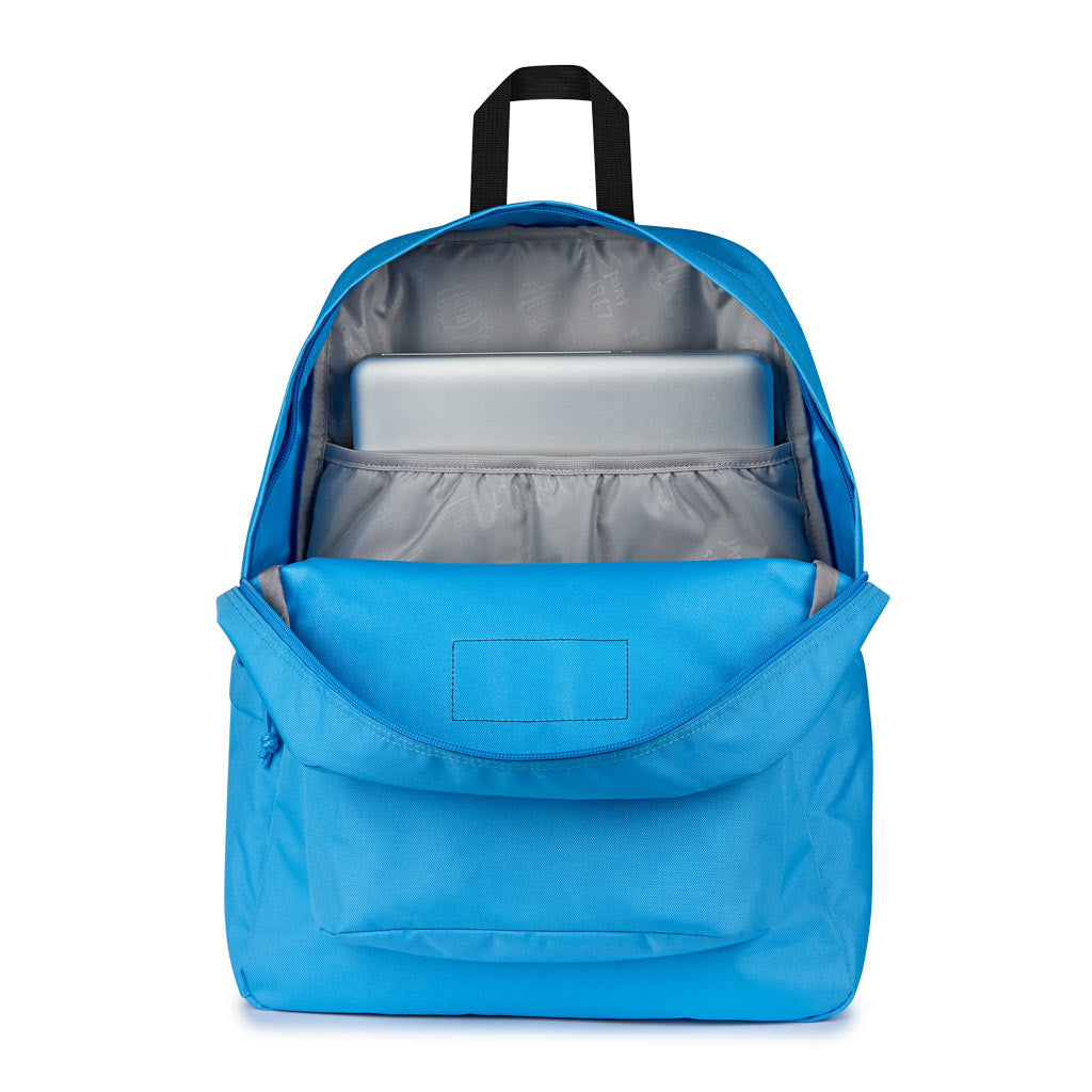 Jansport Superbreak Plus - Electric Azul | Free Aotearoa NZ shipping over $100* when you shop Jansport backpacks online with Pavement Skate Store.