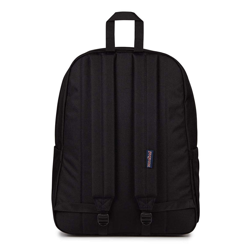 Jansport Superbreak Plus Monochrome Black | Free Aotearoa NZ shipping over $100* when you shop Jansport online with Pavement Skate Store.