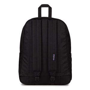 Jansport Superbreak Plus Monochrome Black | Free Aotearoa NZ shipping over $100* when you shop Jansport online with Pavement Skate Store.