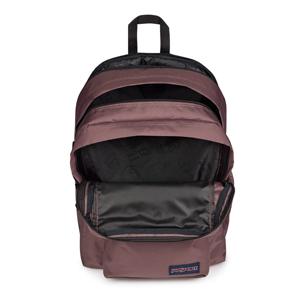 Jansport Main Campus in Mahogony Haze | Free Aotearoa NZ delivery on your Jansport backpack order over $100* with Pavement Skate Store.