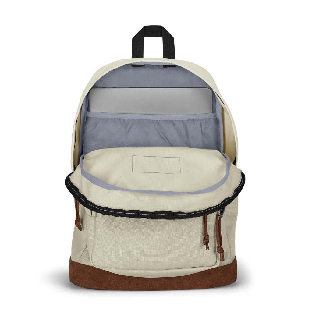 Jansport Right Pack in Coconut | Free Aotearoa NZ delivery on your Jansport backpack order over $100* with Pavement Skate Store.