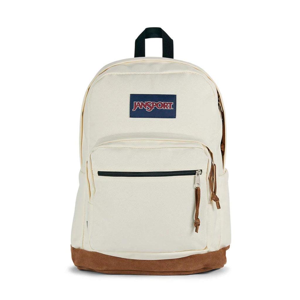 Jansport Right Pack in Coconut | Free Aotearoa NZ delivery on your Jansport backpack order over $100* with Pavement Skate Store.