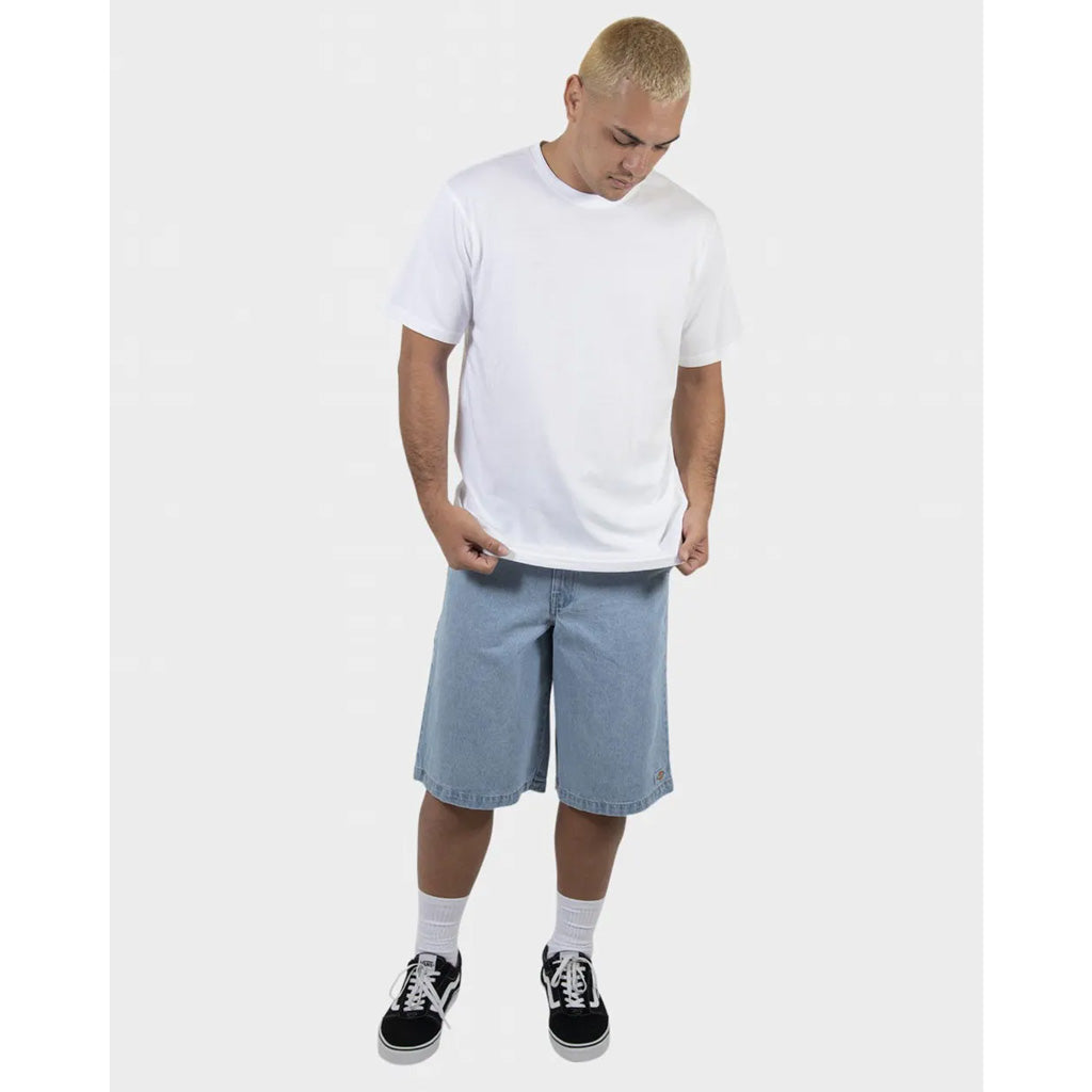 White hot sale dickie shorts