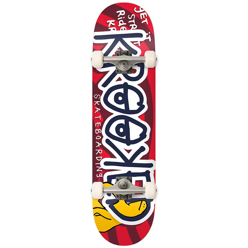 Krooked Shmoo Krash Complete Skateboard 7.5" x 31.2". Raw/Black Krooked Trucks. 53mm 95a Krooked Wheels. ABEC 5 Bearings. 90a Bushings. Free shipping across NZ. Shop skateboards online with Dunedin's independent skate store est. 2009, PAVEMENT.