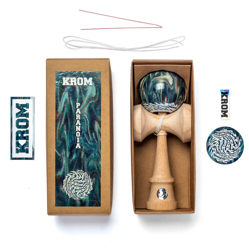 Krom Kendama - Paranoia Thaw. Shop the new collection of Krom Kendama with Pavement Skate Shop! Order online and received free Aotearoa NZ shipping over $100*!