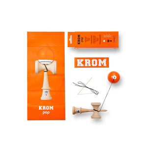 Krom Kendama - Pop LOL Orange. Shop the new collection of Krom Kendama with Pavement Skate Shop! Order online and received free Aotearoa NZ shipping over $100*!