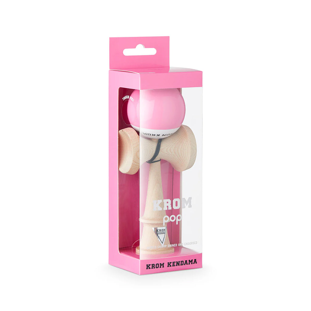 Krom Kendama - Pop LOL Pink. Shop the new collection of Krom Kendama with Pavement Skate Shop! Order online and received free Aotearoa NZ shipping over $100*!