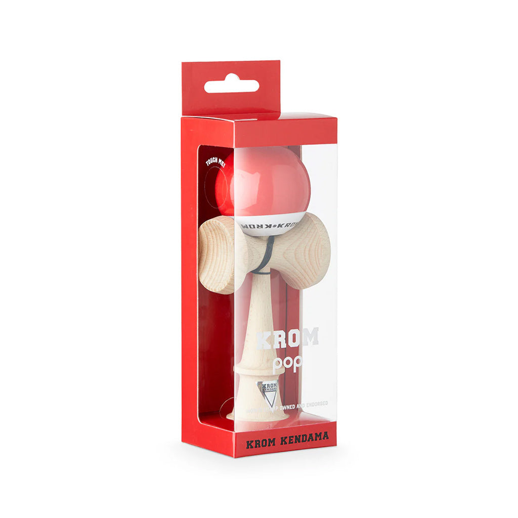 Krom Kendama  - Pop LOL Red. Shop the new collection of Krom Kendama with Pavement Skate Shop! Order online and received free Aotearoa NZ shipping over $100*!