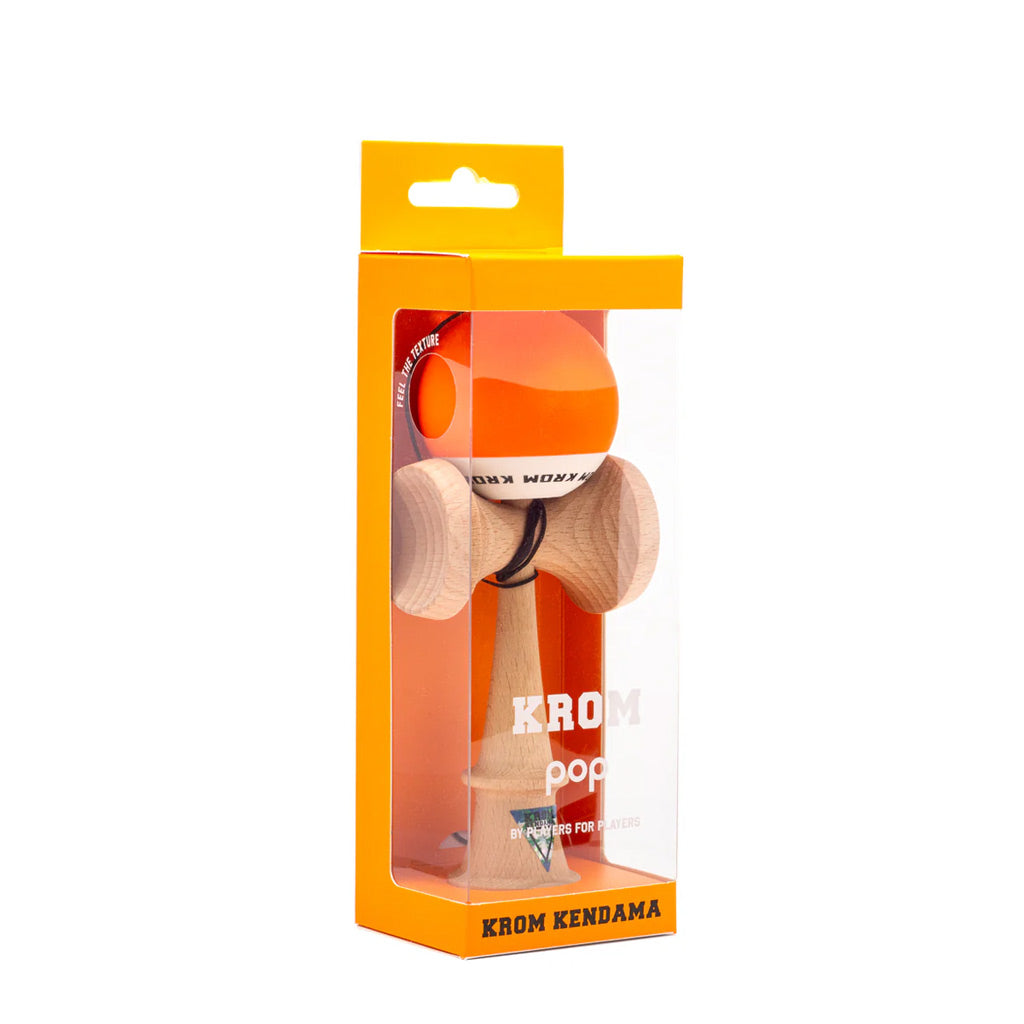 Krom Kendama Pop Rubber - Orange. Shop the new collection of Krom Kendama with Pavement Skate Shop! Order online and received free Aotearoa NZ shipping over $100*!