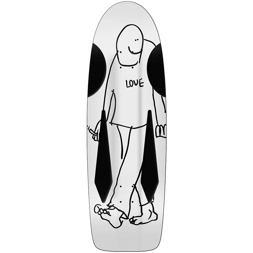 Krooked Skate Shop Day 2025 Beamer Love Skateboard Deck - White. Shop Skate Shop Day skateboard decks with Pavement Skate Shop online! Free Aotearoa delivery!