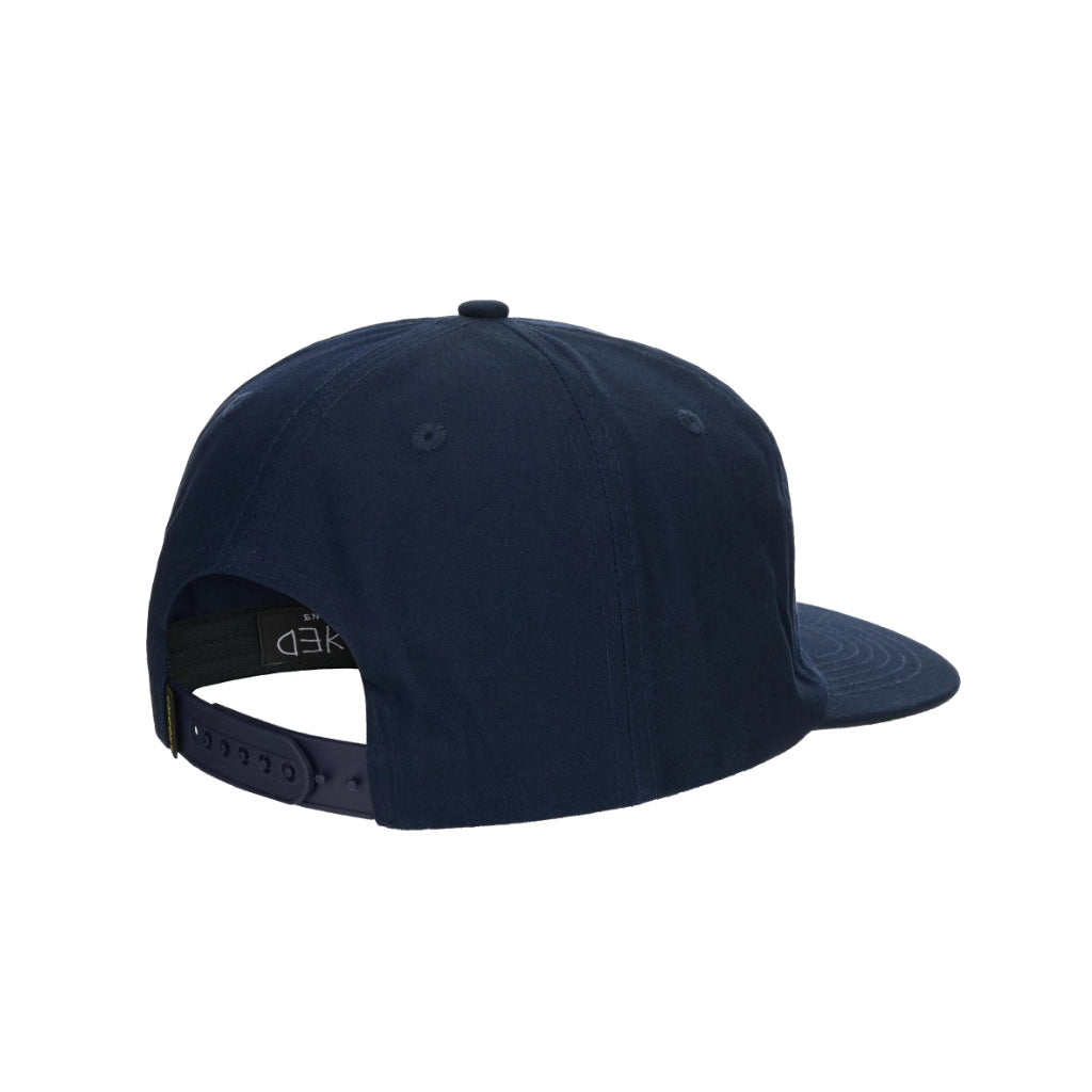 Krooked Eyes Snapback in Navy/Blue | Free Aotearoa NZ shipping on Krooked Skateboard orders over $100* with Pavement Skate Store!