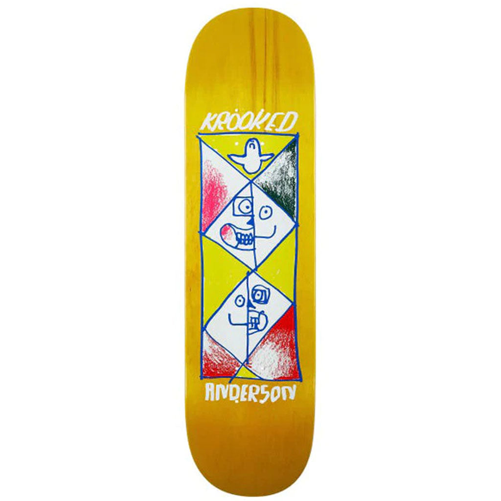 Krooked Manderson Parallel Deck - 8.38". Mike Anderson Pro Model. Shop Krooked skateboards online and instore. Fast, free NZ shipping when you spend over $100 on your Krooked order. Afterpay and Laybuy available. Dunedin's locally owned and operated skate store, Pavement. 