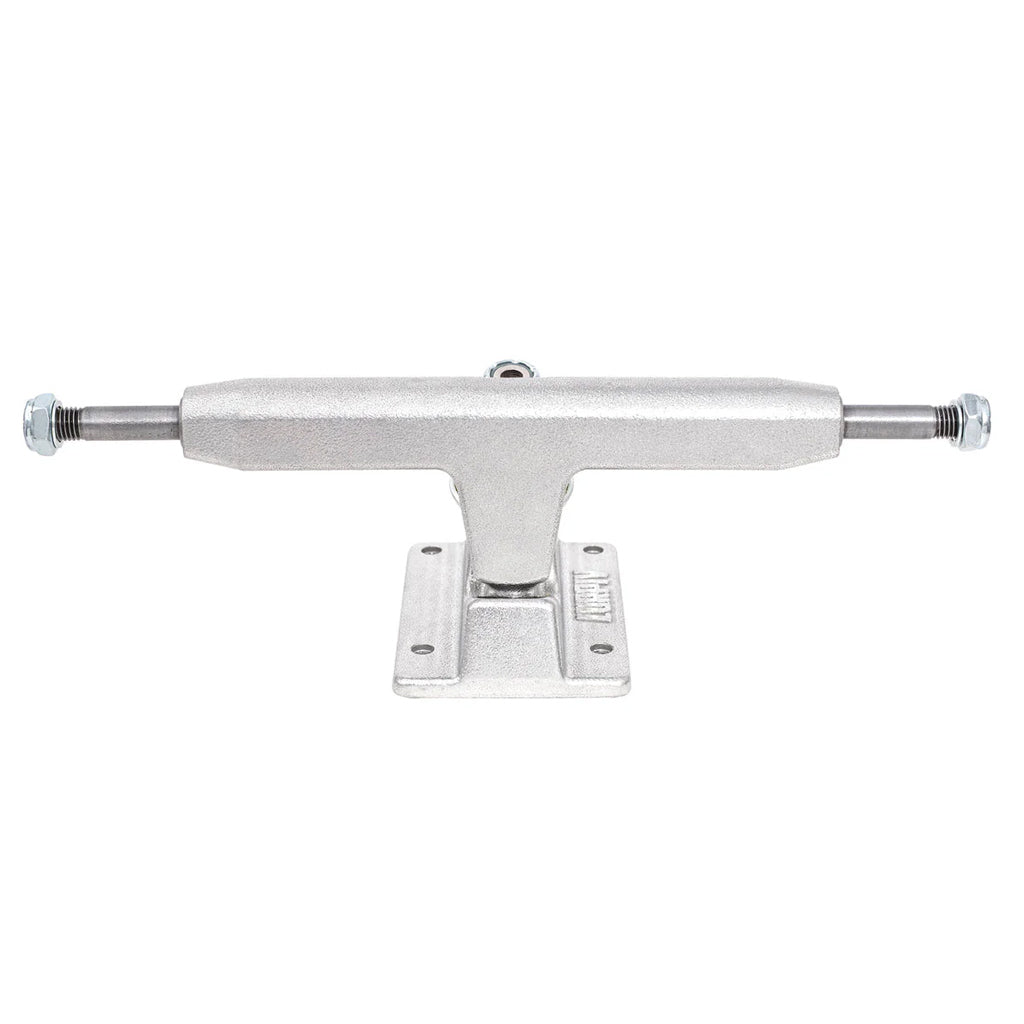 Lurpiv Hollow Polished Skateboard Trucks 160mm. Hanger and Baseplate in AA357 Aluminium alloy. T6 heat-treated baseplate and hanger. Free NZ shipping. Shop Lurpiv skateboard trucks online with Pavement, Dunedin's independent skate store, est.2009.