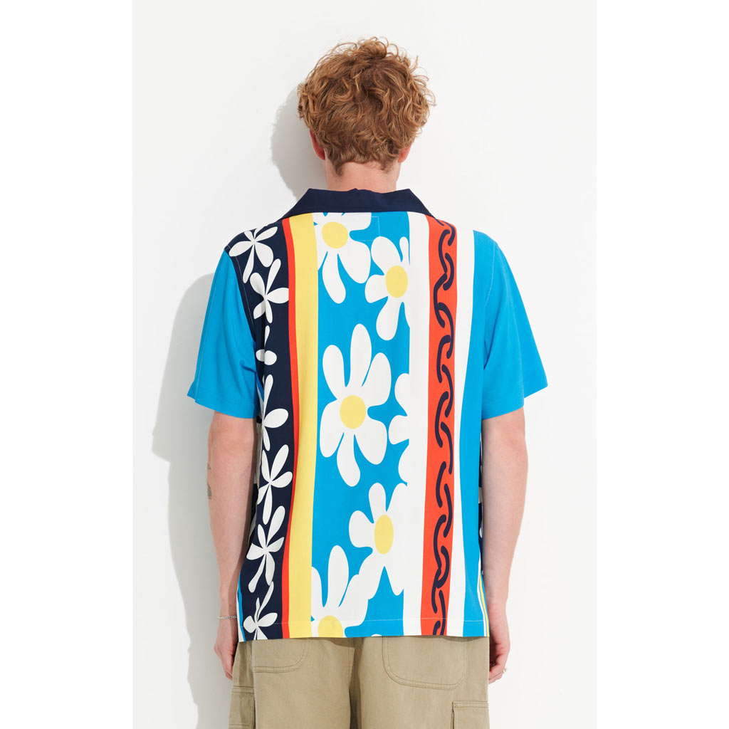 MISFIT HEAVEN AND EARTH SS SHIRT - BLUE