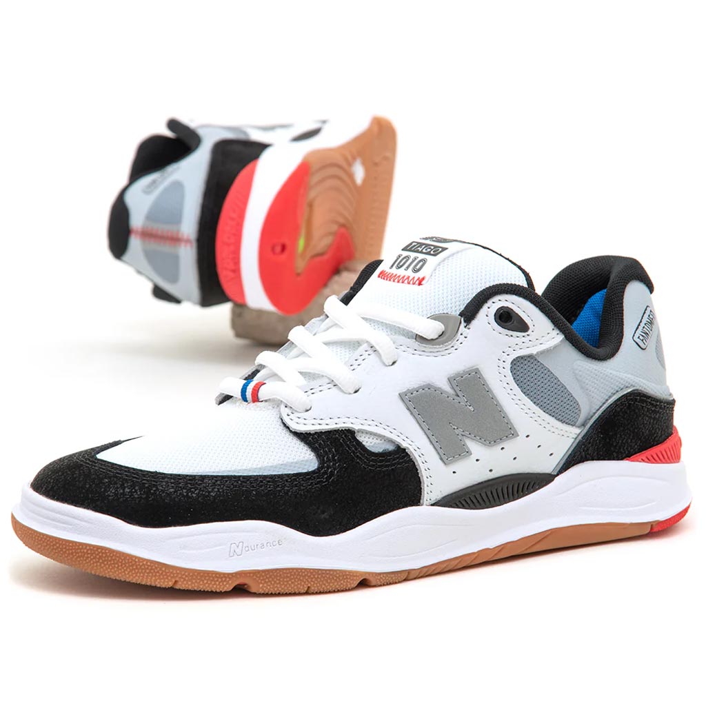 NEW BALANCE NUMERIC KAWHI 4 X TIAGO  - WHITE/BLACK