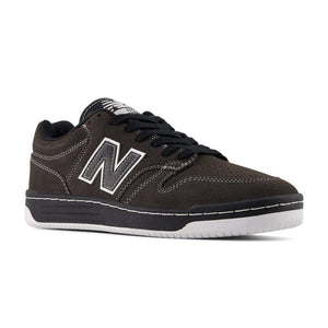 NB Numeric 480 - Black/Cement/White - NM480CSS | Free Aotearoa shipping when you buy New Balance Numeric online with Pavement Skate Store.