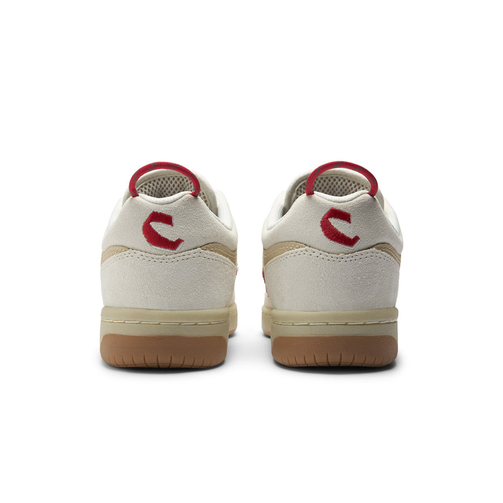 NEW BALANCE NUMERIC X CHOCOLATE 480 - CREAM/RED