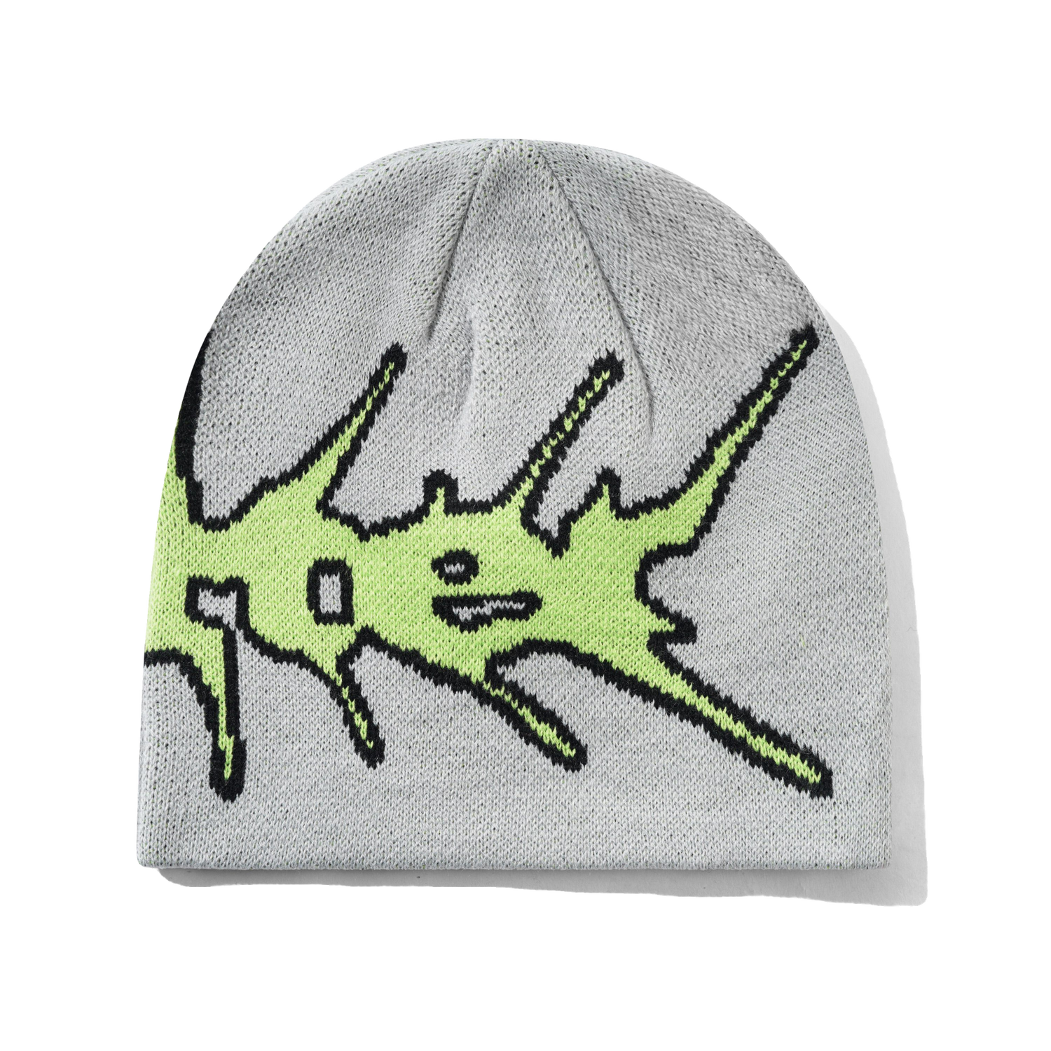 Butter Goods Nail Skully Beanie - Grey | Shop Butter Goods clothing online with Pavement Skate Store with free Aotearoa NZ shipping over $100*!