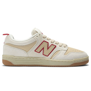 NB Numeric x Chocolate 480 - Cream/Red. Style #: NM480SWT. Free New Zealand shipping. Shop New Balance Numeric skate shoes online wth Dunedin's independent skate store, PAVEMENT. Offering same day Dunedin delivery and returns easy. 
