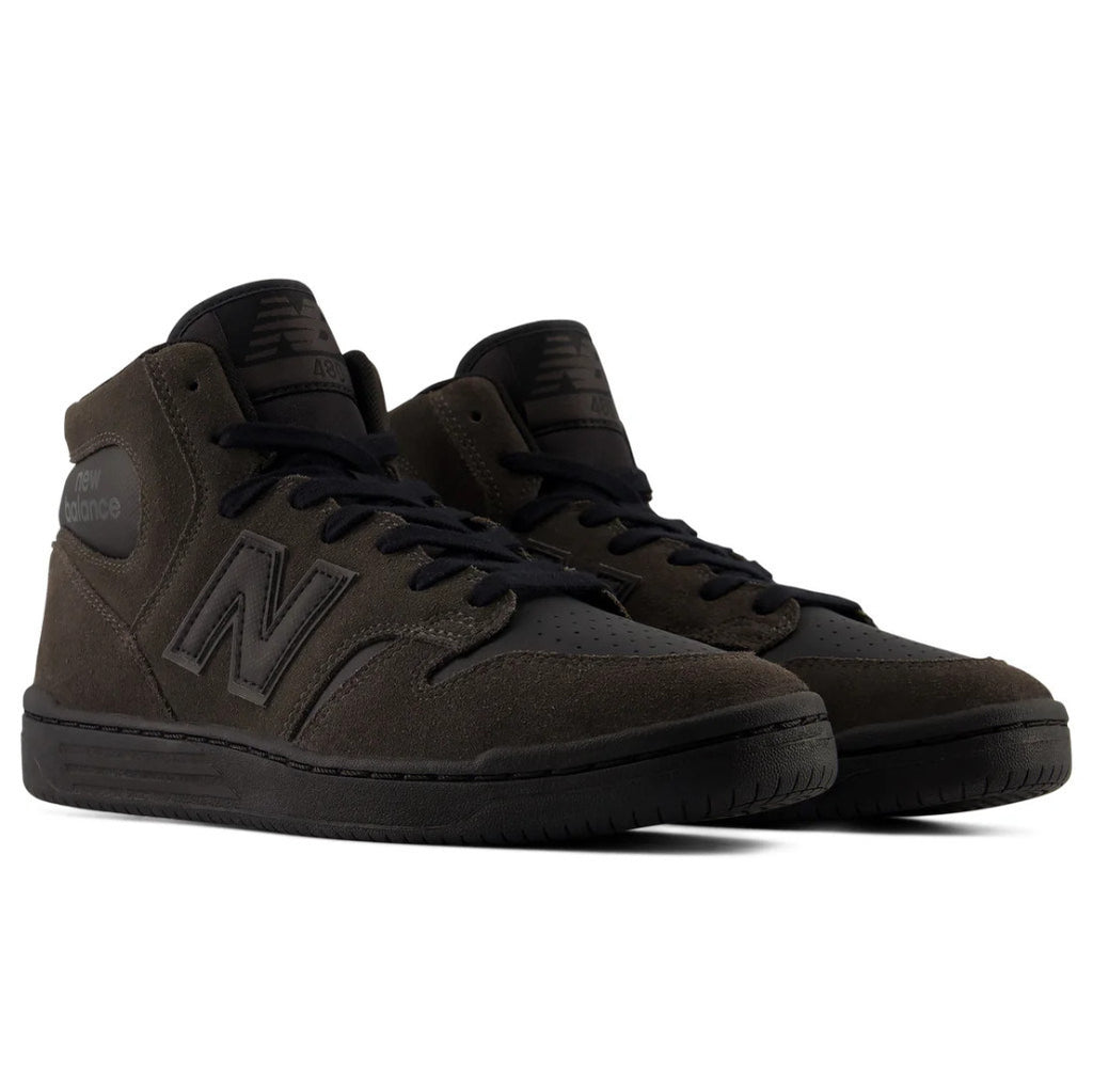 New Balance Numeric 480 High Charcoal/Black - UN480HGB | Shop NB Numeric online with Pavement Skate Store with free Aotearoa NZ shipping over $100*!