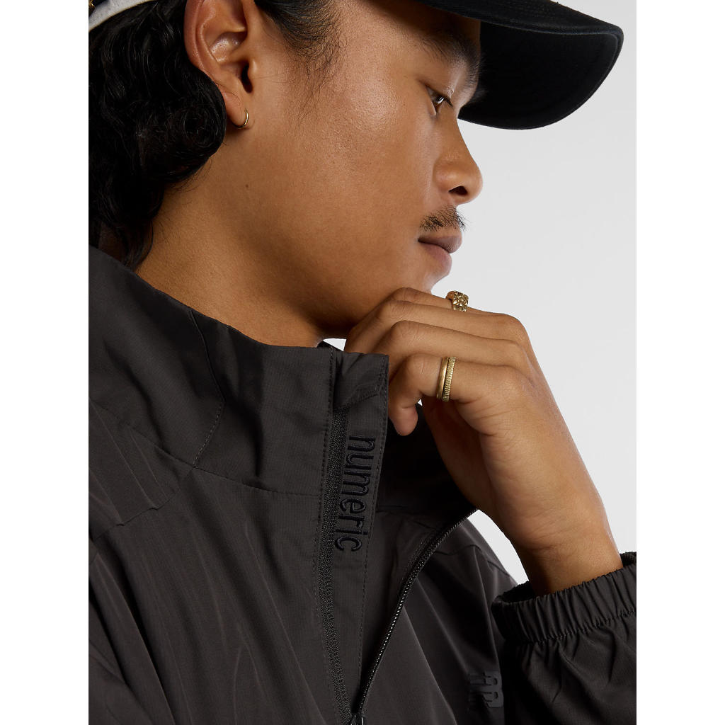 NB Numeric Archive Jacket in Faded Black | Shop New Balance Numeric clothing online with Pavement Skate Store with free Aotearoa NZ shipping over $100*!