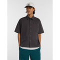 NB Numeric Button Up Shirt in Faded Black | Shop New Balance Numeric clothing online with Pavement Skate Store with free Aotearoa NZ shipping over $100*!
