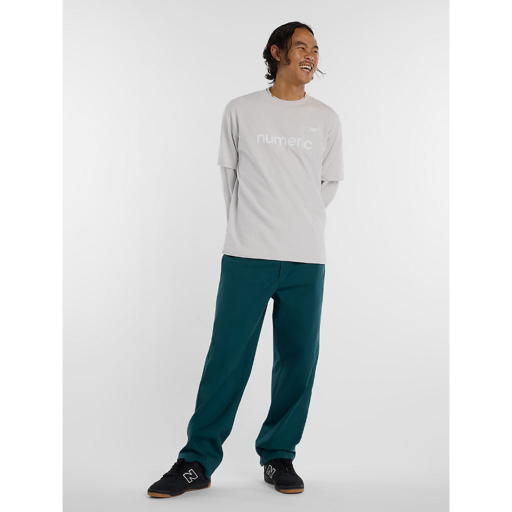 NB Numeric Cotton Tee in Grey Matter | Shop New Balance Numeric clothing online with Pavement Skate Store with free Aotearoa NZ shipping over $100*!