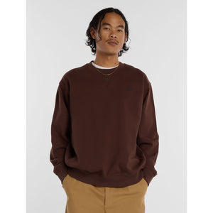 NB Numeric French Terry Crew in Pumpernickel | Shop New Balance Numeric clothing online with Pavement Skate Store with free Aotearoa NZ shipping over $100*!