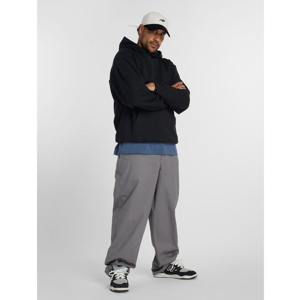 NB Numeric French Terry Hoody in Black | Shop New Balance Numeric clothing online with Pavement Skate Store with free Aotearoa NZ shipping over $100*!