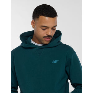 NB Numeric French Terry Hoody in Medusa Green | Shop New Balance Numeric clothing online with Pavement Skate Store with free Aotearoa NZ shipping over $100*!