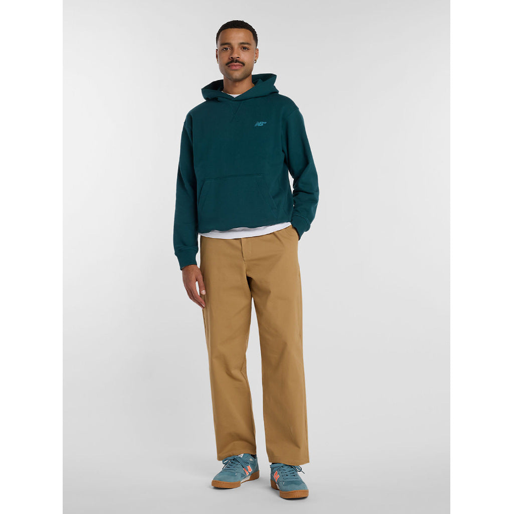 NB Numeric French Terry Hoody in Medusa Green | Shop New Balance Numeric clothing online with Pavement Skate Store with free Aotearoa NZ shipping over $100*!