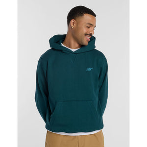 NB Numeric French Terry Hoody in Medusa Green | Shop New Balance Numeric clothing online with Pavement Skate Store with free Aotearoa NZ shipping over $100*!