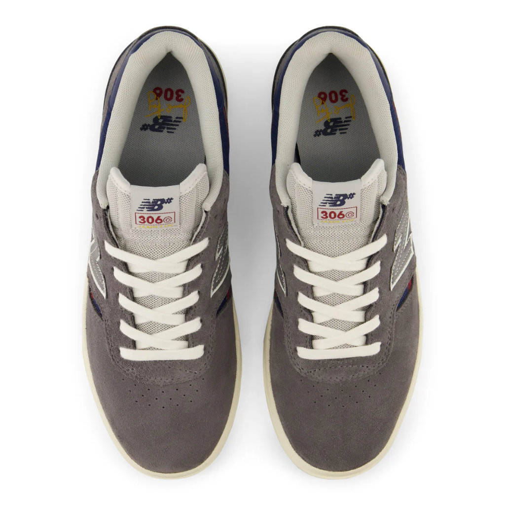 New Balance Numeric Jamie Foy 306 Cup in Grey/Navy - UN306CYZ | Shop NB Numeric online with Pavement Skate Store with free Aotearoa NZ shipping over $100*!
