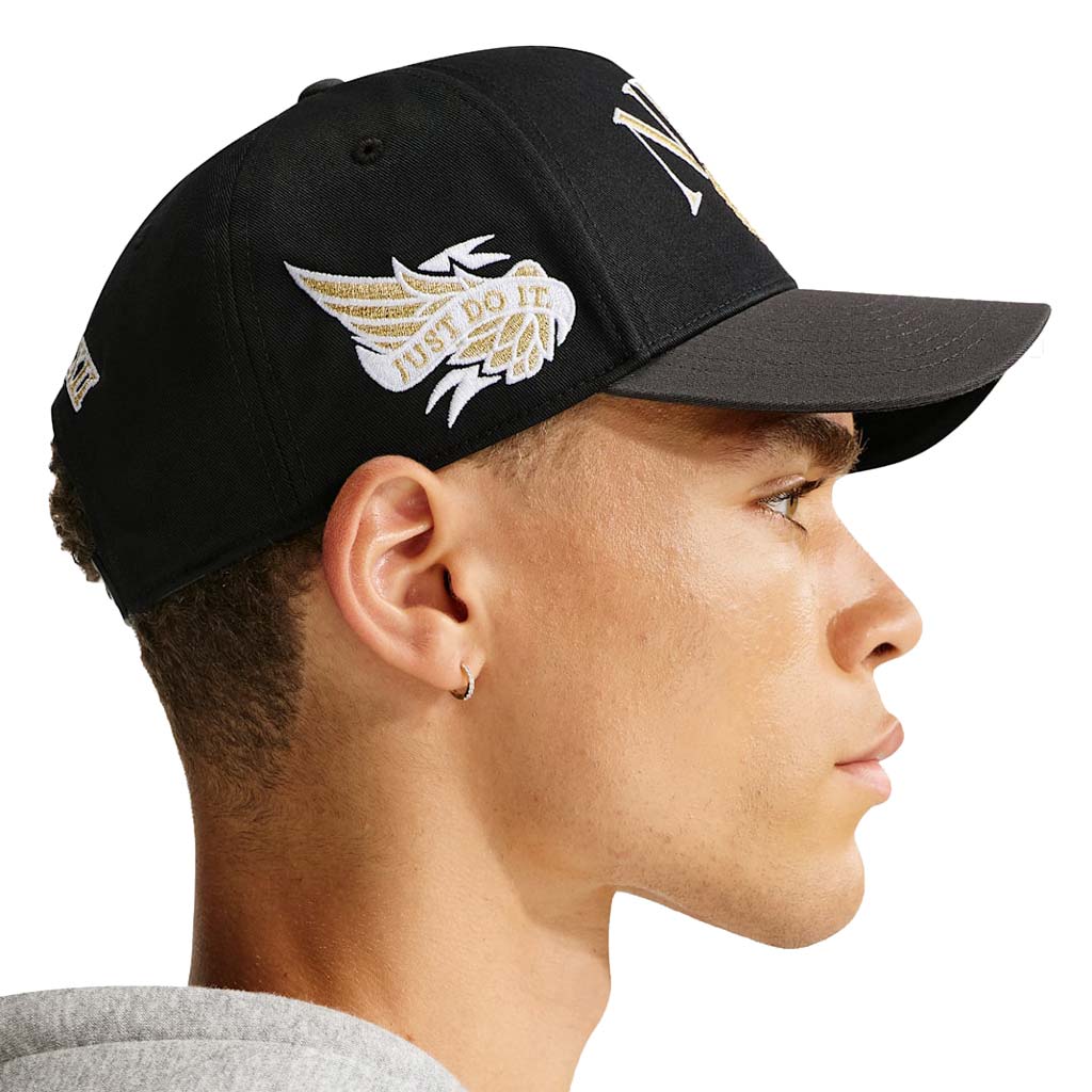 Nike Rise Structured A-Frame Cap in Black/Anthracite/Black | Shop Nike SB online with Pavement Skate Store with free Aotearoa NZ shipping on orders over $100*!