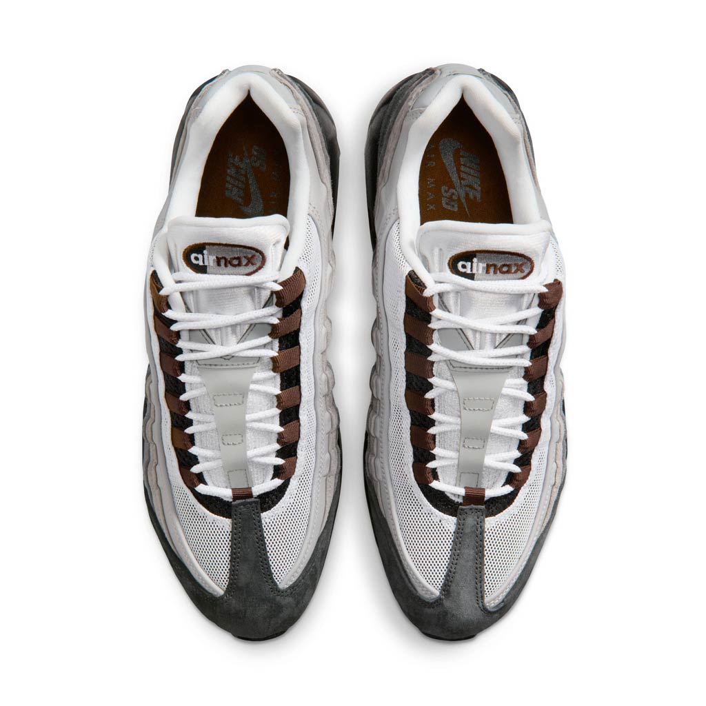 Shop the Nike SB Air Max 95 Skate Shoe in Black/Cacao Wow-Anthracite-Lt Graphite: HF7545-002 online with free Aotearoa NZ shipping! Pavement Skate Store.