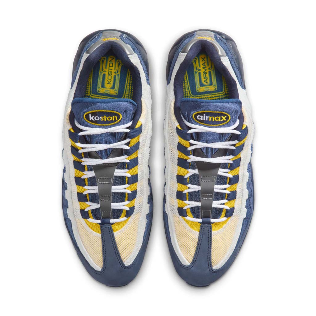 Nike SB Air Max 95 X Eric Koston Quickstrike "Obsidian and Speed Yellow" HQ8492-400 | Free Aotearoa NZ shipping when you buy online with Pavement Skate Store.